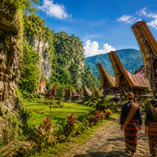 Private guided tour through Toraja Highlands featuring traditional villages, cultural heritage, breathtaking scenery, and authentic local experiences.